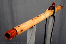 Ponderosa Pine Burl Native American Flute, Minor, High C-5, #L19A (6)